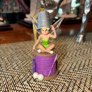 Tinkerbell Figurine on Spool Ornament